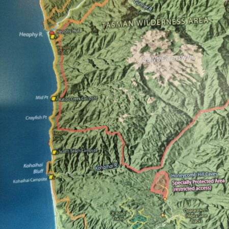 Kahurangi National Park Map – MapCo NZ Ltd – Maori, Pacific Island and ...